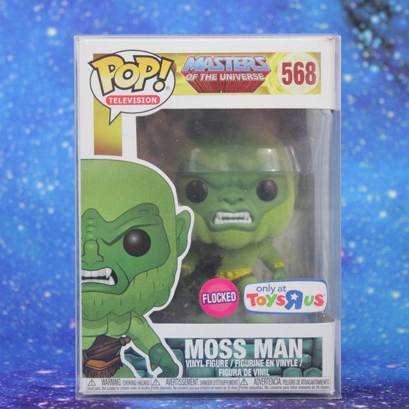 Funko Pop! Masters Of The Universe Moss Man #568 ToysRUs Flocked - Picture 1 of 7